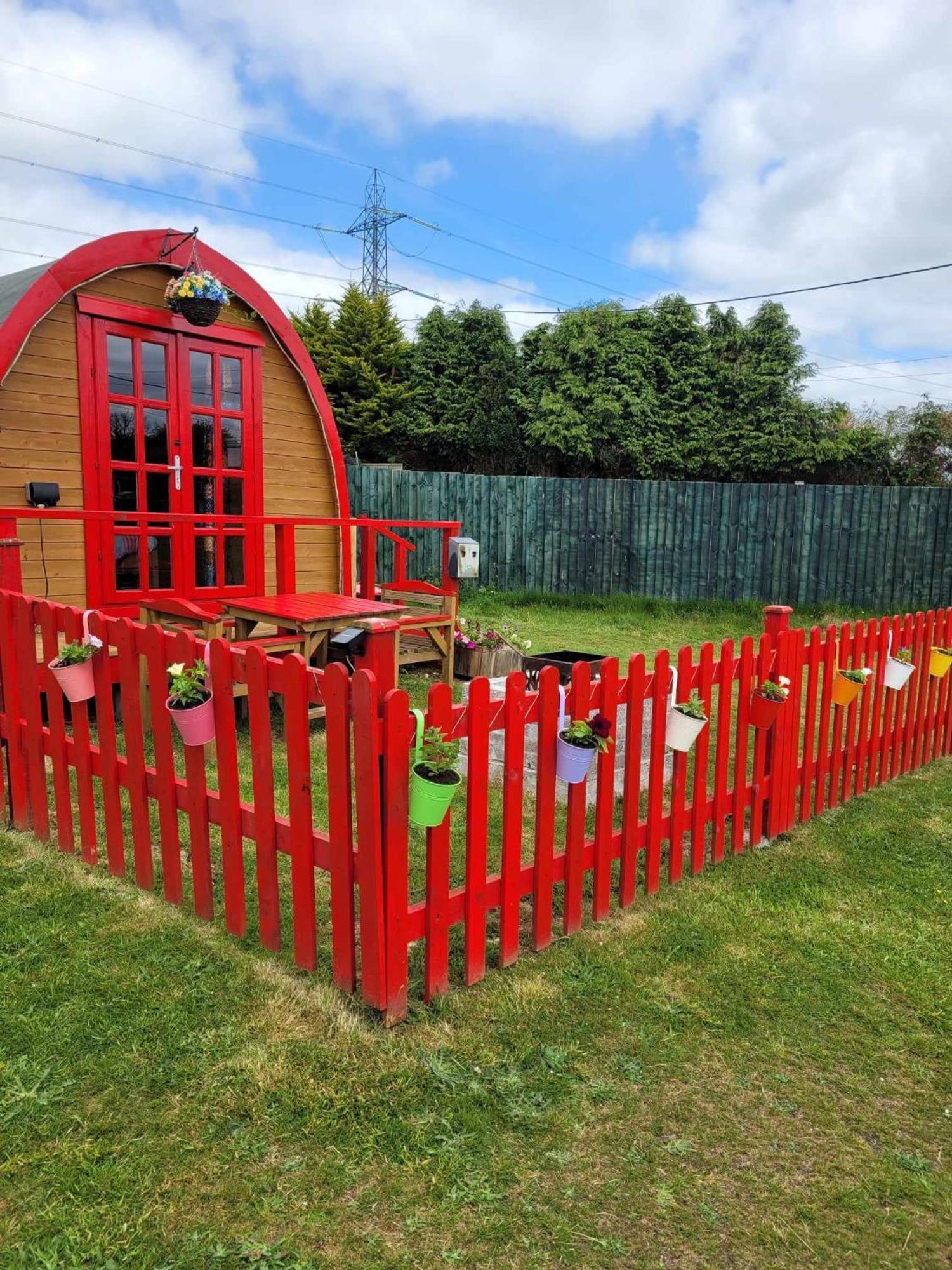 Cosy Glamping Pod Glamping In St Austell Cornwall Lanivet Eksteriør billede